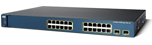 Cisco Catalyst 3560E-24TD verwaltet Switch (24 Anschlüsse, Ethernet, Fast Ethernet, Gigabit Ethernet, 1U) von Cisco