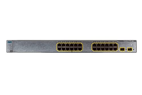 Cisco Catalyst 3750 10/100/1000T Switch (24 Anschlüsse) von Cisco