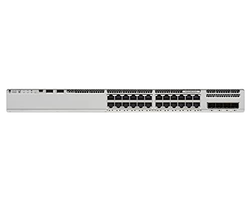 Cisco Catalyst 9200L Managed L3 10G Ethernet (100/1000/10000) Ethernet-Anschluss, unterstützt Stromversorgung über diesen Port (PoE), Grau Cisco Catalyst 9200L Managed L3 10G Ethernet (100/1000/10000) Ethernet-Anschluss, unterstützt Stromversorgung über diesen Port (PoE), Grau von Cisco