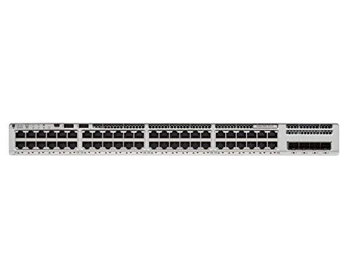 Cisco Catalyst 9200 Essential Edition Switch, intelligent, 48 x 10/100/1000 (PoE+) – Rack montierbar – PoE+ (740 W) von Cisco