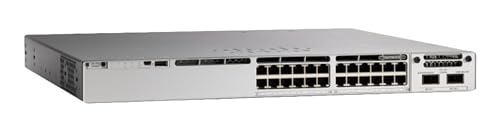 Cisco Catalyst 9300 Network Essentials Switch, gemanaged – 24 x 100/1000/2500/5000/10000 (UPOE) – Rackmount – UPOE (560 W) von Cisco Systems