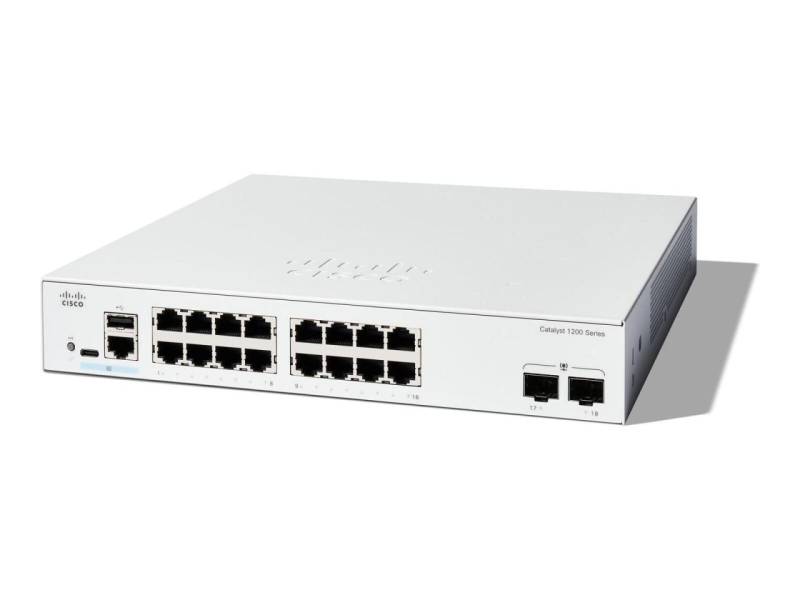 Cisco Catalyst C1200 Switch 16-Port 1 GbE managed L2 von Cisco