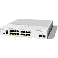 Cisco Catalyst C1300-16FP-2G Rackmount GB Managed Switch 16x RJ-45, 2x SFP, 240W PoE+ von Cisco