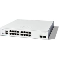 Cisco Catalyst C1300-16T-2G Rackmount GB Managed Switch 16x RJ-45, 2x SFP von Cisco