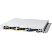 Cisco Catalyst C1300-48MGP-4X Rackmount 2.5G Managed Stack Switch 48x RJ-45, 4x SFP+, 740W PoE+ von Cisco