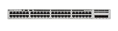 Cisco Catalyst C9200L-48T-4X Layer 3 Switch - 48 x Gigabit Ethernet Netzwerk, 4 x 10 Gigabit Ethernet Uplink - verwaltbar, Twisted Pair, Glasfaser, modular, 3 Schichten unterstützt, Rack-Montage von Cisco