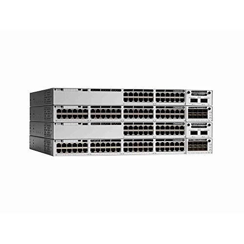 Cisco Catalyst C9300-24T-E gemanaged L2/L3 Gigabit Ethernet (10/100/1000) Grau Netzwerk-Switch, C9300-24T-E von Cisco