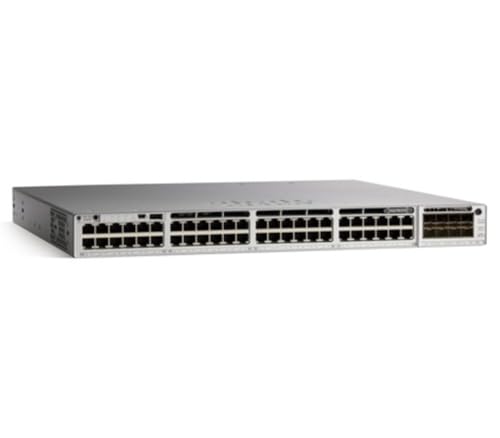 Cisco Catalyst C9300-48U-A Netzwerk-Switch Managed L2/L3 Gigabit Ethernet (10/100/1000) Grau - Netzwerk-Switches (Managed, L2/L3, Gigabit Ethernet (10/100/1000), Vollduplex, Rack-Einbau) von Cisco