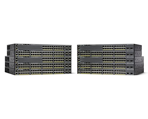 Cisco Catalyst WS-C2960X-24PS-L 24-Port PoE Ethernet Network Switch (Renewed) von CISCO DESIGNED