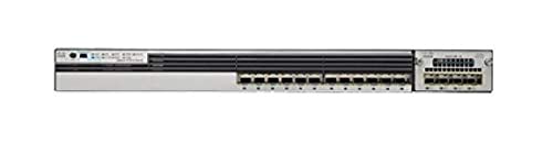 Cisco Catalyst WS-C3850 – 12s-s Managed L3 1U Grey Netzwerk Switch – Netzwerk Switches (Managed, L3, 1000Base-T, 100Base-TX, 10Base-T, IEEE 802.1d, IEEE 802.1p, IEEE 802.1Q, IEEE 802.1s, IEEE 802.1 W, IEEE 802.1 x, IEEE 802.3, IEEE 802.3 ab, IEEE, 32000 Entries, 68 Gbit/s) Cisco Catalyst WS-C3850 – 12s-s Managed L3 1U Grey Netzwerk Switch – Netzwerk Switches (Managed, L3, 1000Base-T, 100Base-TX, 10Base-T, IEEE 802.1d, IEEE 802.1p, IEEE 802.1Q, IEEE 802.1s, IEEE 802.1 W, IEEE 802.1 x, IEEE 802.3, IEEE 802.3 ab, IEEE, 32000 Entries, 68 Gbit/s) von Cisco