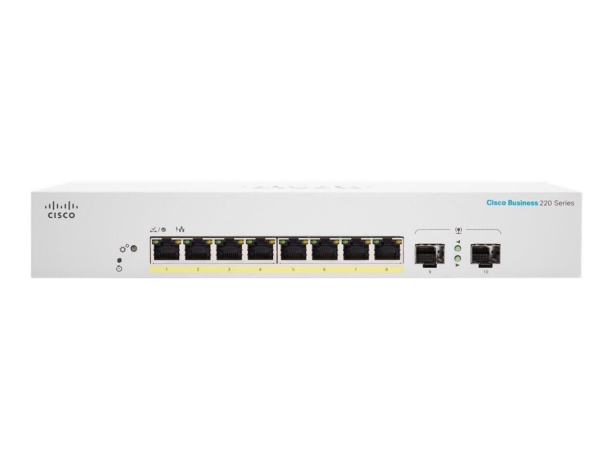 Cisco Cisco CBS220-8FP-E-2G-EU Netzwerk-Switch von Cisco