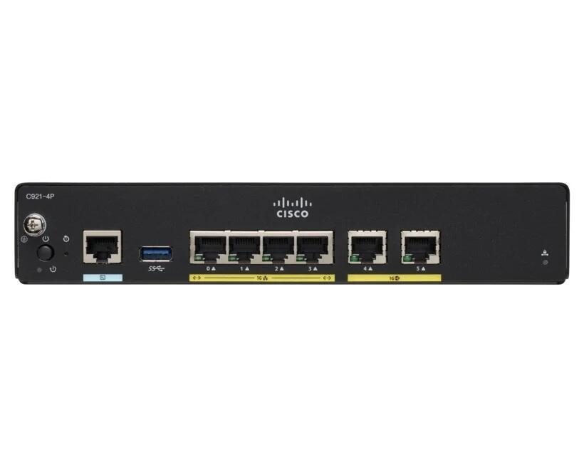 Cisco Firewall ISR 921 4-Port LAN 2-Port WAN Ethernet und DSL Cisco Firewall ISR 921 4-Port LAN 2-Port WAN Ethernet und DSL von Cisco