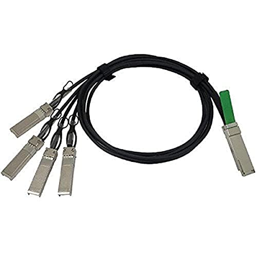 Cisco QSFP-4SFP10G-CU3M= 40GBASE-CR4 QSFP+ to 4 10GBASE-CU SFP+ Passive Direct-Attach Copper Transceiver Assembly 3m von Cisco