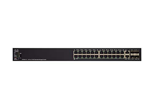 Cisco SF550 x -24-k9 verwaltet L3 Fast Ethernet (10/100) 1U schwarz – Switches Netze (verwaltet, L3, Fast Ethernet (10/100), Gitter-Montage, 1U) von Cisco