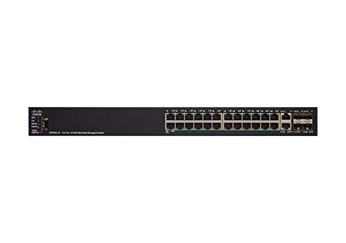 Cisco SF550X-24P 24-Port 10/100 PoE Stackable Switch von Cisco
