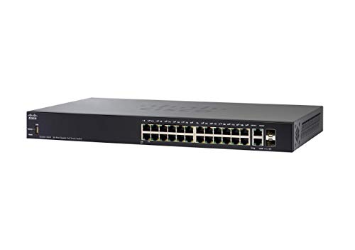 Cisco SG250-26HP-K9 Managed L2 Gigabit Ethernet (10/100/1000) Black Power Over Ethernet (PoE) von Cisco