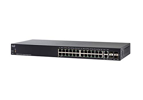 Cisco SG350-28 Gigabit-Managed Switch mit 28 Ports (SG350-28-K9-EU) von Cisco