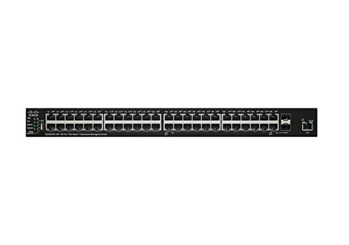 Cisco SG350 x g-48t verwaltet L3 10 g Ethernet (100/1000/10000) 1U schwarz von Cisco