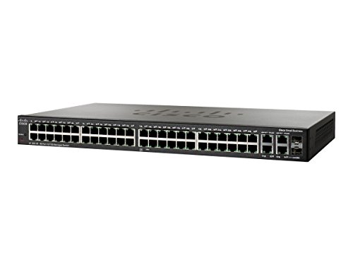 Cisco Small Business 300 Series Managed Switch SF300 – 48 Switch C3 verwaltet 48 x 10/100 + 2 x SFP Gigabit kombinierten + 2 x 10/100/1000 Desktop-PC von Cisco