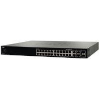 Cisco Small Business Managed Switch SFE2000P 24x10/100 + 2X SFP Gigabit Combo + 2X 10/100/1000 PoE Rack Mount Switch von Cisco