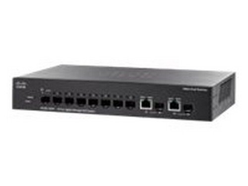Cisco Small Business SG300-10SF Managed L3 Gigabit Ethernet (10/100/1000) schwarz von Cisco