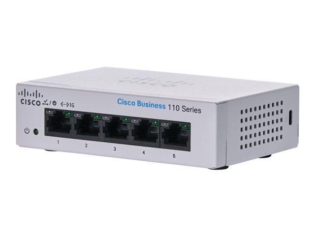 Cisco Switch Business 110-Series 5-Port 1GbE unmanaged Cisco Switch Business 110-Series 5-Port 1GbE unmanaged von Cisco