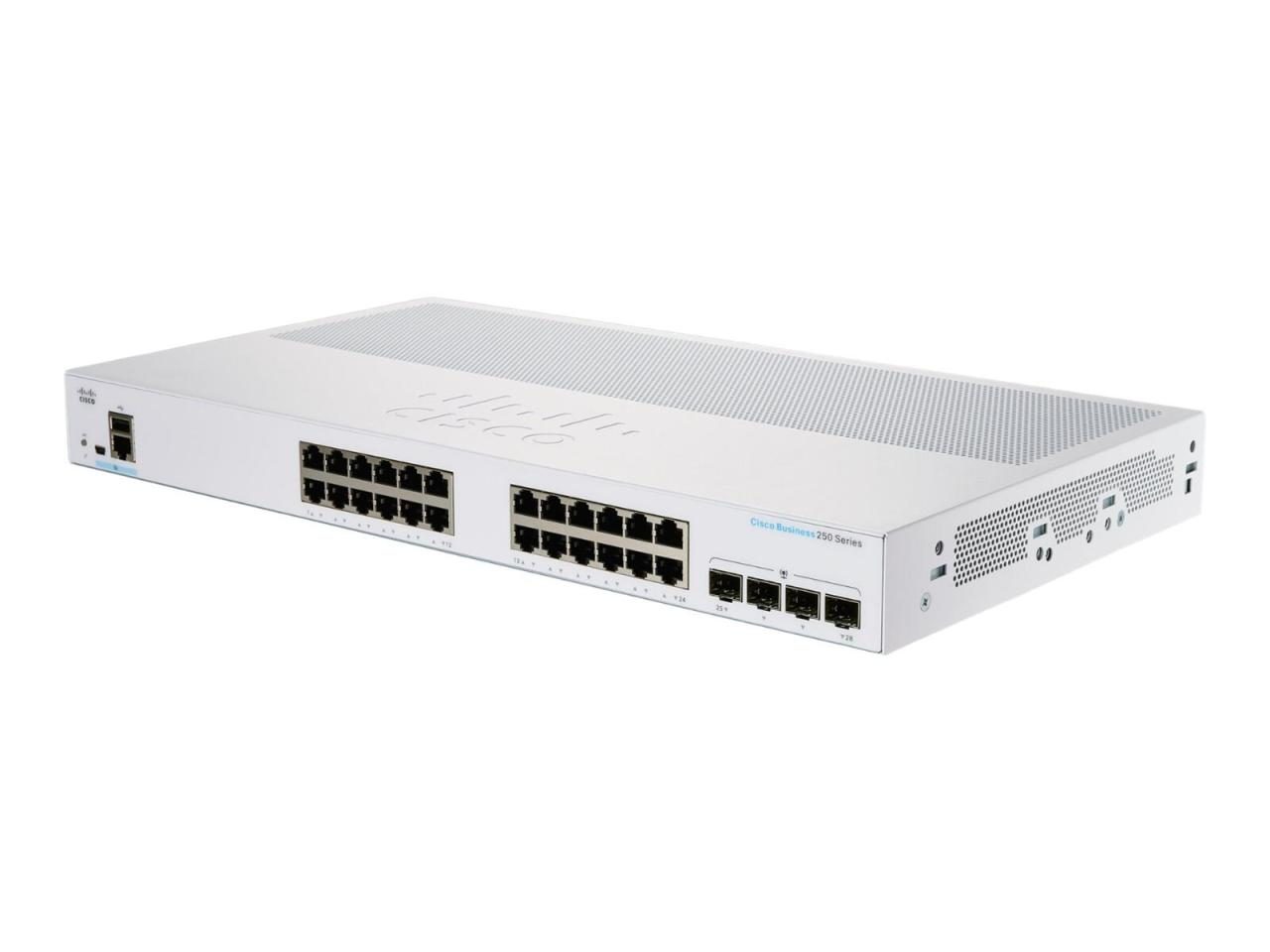 Cisco Switch Business 250-Series 28-Port 1GbE smart managed von Cisco