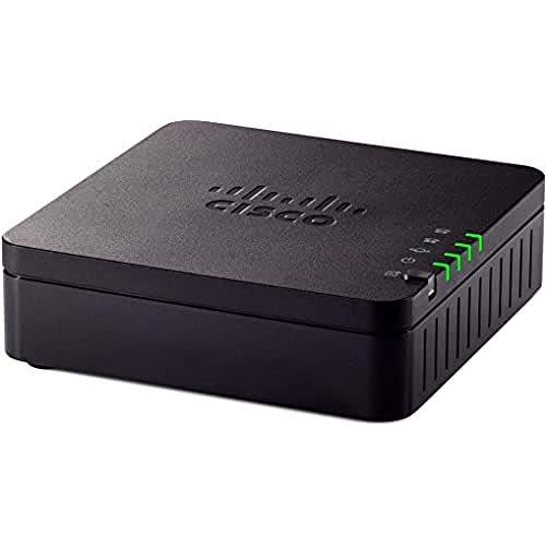Cisco Systems ATA 192 - VoIP-Telefonanschlüsse (SIP, TCP, UDP, RTP, HTTP, ARP, RTCP, ICMP, LLDP, SNMPv3, AES,HTTPS,SSH, 100 x 100 x 28 mm, 132,1 g) von Cisco Systems