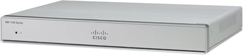 Cisco Systems C1111-4P Integrated Services Router mit 4 Gigabit Ethernet (GbE)-Dual-Ports, GE WAN Ethernet Router, 1 Jahr eingeschränkte Hardwaregarantie (C1111-4P) von Cisco