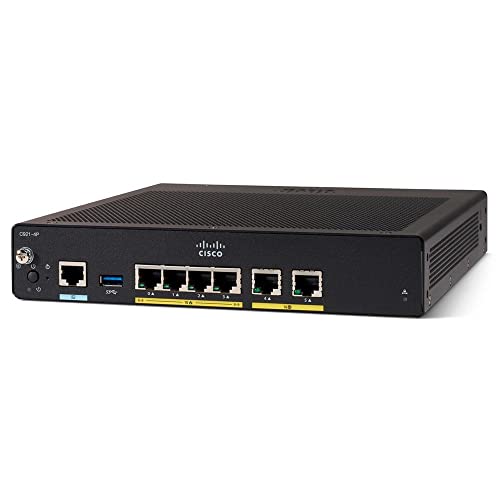 Cisco Systems C921-4P Integrated Services Router, Schwarz von Cisco