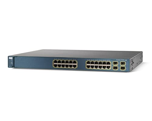 Cisco Systems Catalyst 3560 Switch Giga 24 x RJ45 10/100/1000 + 4 x MiniGBIC SMI 19 von Cisco