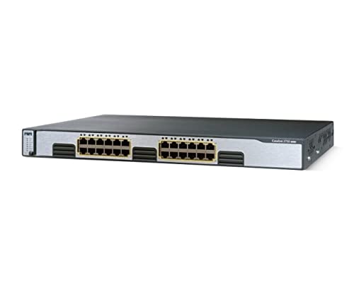 Cisco Systems Catalyst 3750G-24T SMI Switch Giga 24 x RJ45 10/100/1000 19 von Cisco