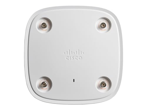 Cisco Systems Catalyst 9115AXE-E Wireless Access Point, Wi-Fi 6, 4x4 MU-MIMO, durch Controller verwaltet, PoE, Externe Antenne, (C9115AXE-E) von Cisco