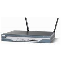 Cisco Systems Cisco 1801 ADSL über POTS Router IAS Fast 8 x RJ45 Switch + 1 x ADSL über POTS + 1 x ISDN + 1 x aux von Cisco