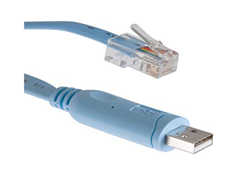 Cisco Systems Micro-USB-auf-RJ-45-Konsolenkabeladapter Systems Integrated Service Router 1101 und 1109, 90 Tage Garantie mit beschränkter Haftung (CAB-CON-USBRJ45=) von Cisco