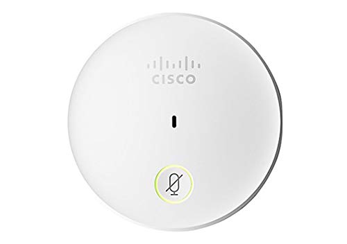 Cisco Systems Mikrofon - 80 Hz bis 20 kHz - kabelgebunden - 7,5 m -34 dB - Begrenzung - omnidirektional - Tischhalterung - Mini-Phone (CS-MIC-Table-J=) von Cisco