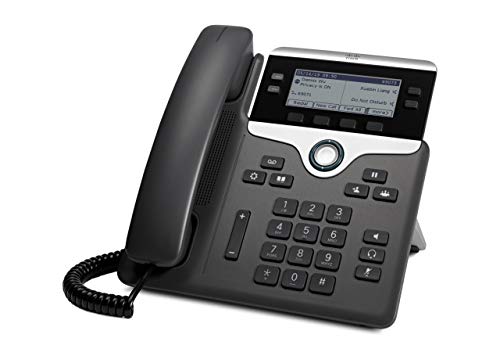Cisco UC Phone 7841 Systemtelefon,VoIP LC-Display Schwarz, Silber von Cisco