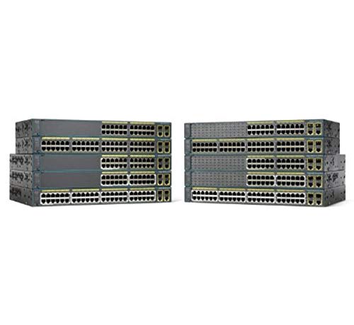 Cisco WS-C2960+24LC-L Catalyst 2960 Plus Gigabit Ethernet Switch (24-Port, RJ-45, SFP) von Cisco