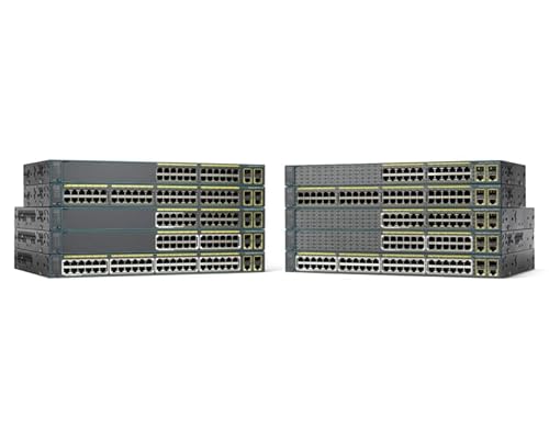 Cisco WS-C2960+24PC-S Catalyst 2960 Plus Gigabit Ethernet Switch (24-Port, RJ-45, SFP) von Cisco