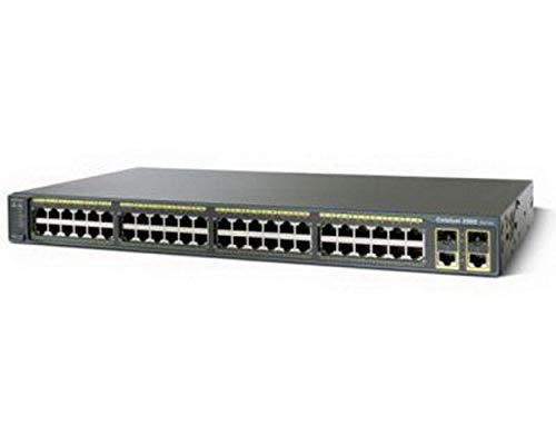 Cisco WS-C2960+48TC-L Catalyst 2960 Plus Gigabit Ethernet Switch (48-Port, RJ-45, SFP) von Cisco