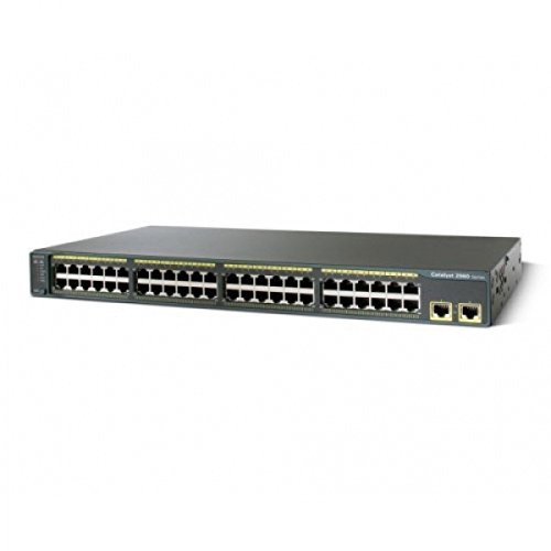 Cisco WS-C2960-48TT-L Catalyst 2960 48-Port Managed Fast Ethernet Switch (Renewed) Cisco WS-C2960-48TT-L Catalyst 2960 48-Port Managed Fast Ethernet Switch (Renewed) von Cisco