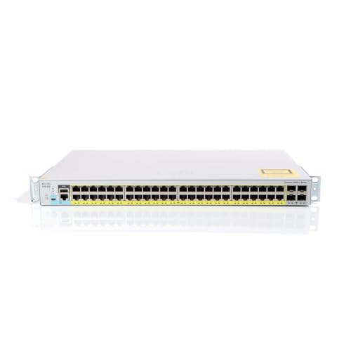 Cisco WS-C2960L-48PS-LL Catalyst 2960L 48 Port GigE with PoE, 4 x 1G SFP, LAN Lite Cisco WS-C2960L-48PS-LL Catalyst 2960L 48 Port GigE with PoE, 4 x 1G SFP, LAN Lite von Cisco