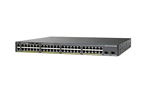 Cisco WS-C2960X-24PSQ-L Catalyst 2960-X Switch (4 Gige, PoE, 92 Watt, 2x SFP, LAN Base) von Cisco