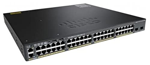 Cisco WS-C2960XR-48LPS-I Catalyst 2960-X Switch (4 Gige, PoE, 370 Watt, 2x 10G SFP+, LAN Base In) von Cisco