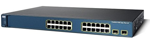 Cisco WS-C3560E-24PD-S Catalyst 24 10/100/1000 Poe+ Switch – mit Strom und Lüftern von Cisco