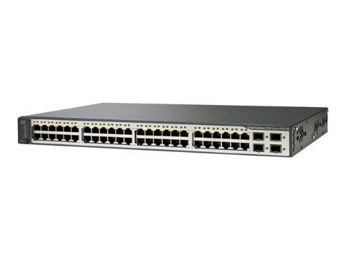 Cisco WS-C3750V2-48PS-E - Katalysator 3750V2 48 10/100 POE - + 4 SFP verbessertes Bild in (generalüberholt) von Cisco
