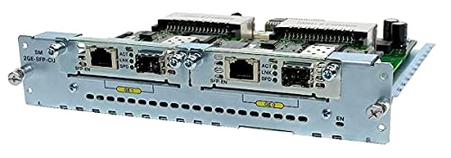 Cisco sm-2ge-sfp-cu = Netzwerk-Switch-Modul Netzwerk-Switch (Gigabit, 1000 Mbit/s, SFP, Cisco 3925, 3925E, 3945, 3945E) von Cisco