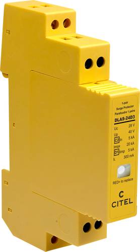 Citel 641303 DLAS-24D3 Überspannungsschutz-Modul Überspannungsschutz für: Verteilerschrank 20 kA Citel 641303 DLAS-24D3 Überspannungsschutz-Modul Überspannungsschutz für: Verteilerschrank 20 kA von Citel
