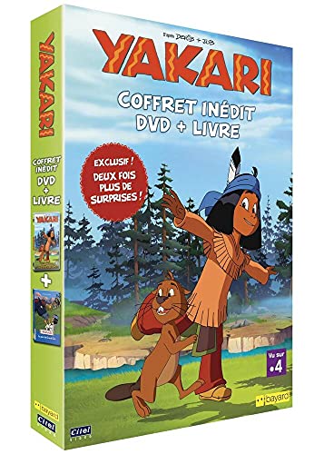 Coffret DVD + livre yakari, saison 4, vol. 1 : sabotage chez les castors [FR Import] von Citel