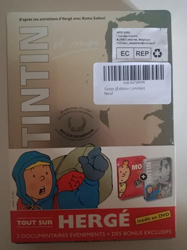 Coffret Herge : Tintin et moi / moi Tintin - Edition limitée 2 DVD [FR Import] von Citel